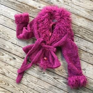 Pink Cozy Fluffy Jacket